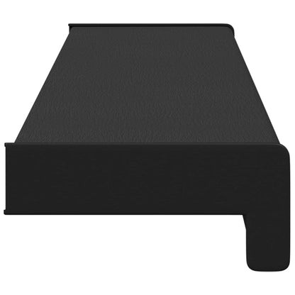 vidaXL Window Sill Black with wood grain 100 x 10 x 4.5 cm PVC