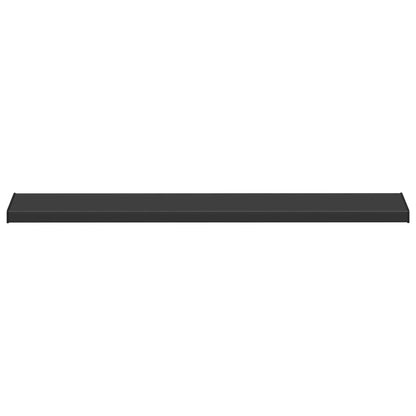 vidaXL Window Sill Black with wood grain 140 x 20 x 4.5 cm PVC