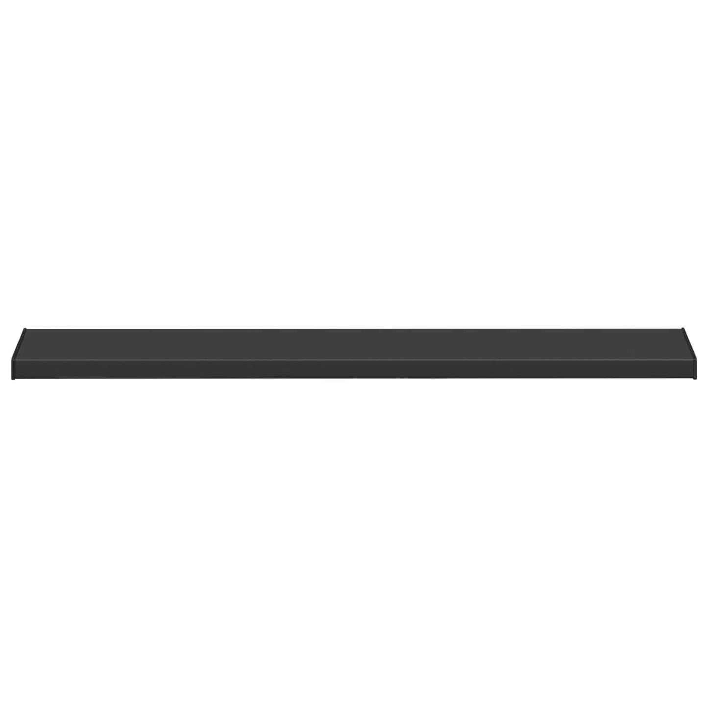 vidaXL Window Sill Black with wood grain 120 x 25 x 4.5 cm PVC