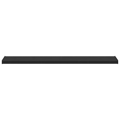 vidaXL Window Sill Black with wood grain 120 x 30 x 4.5 cm PVC