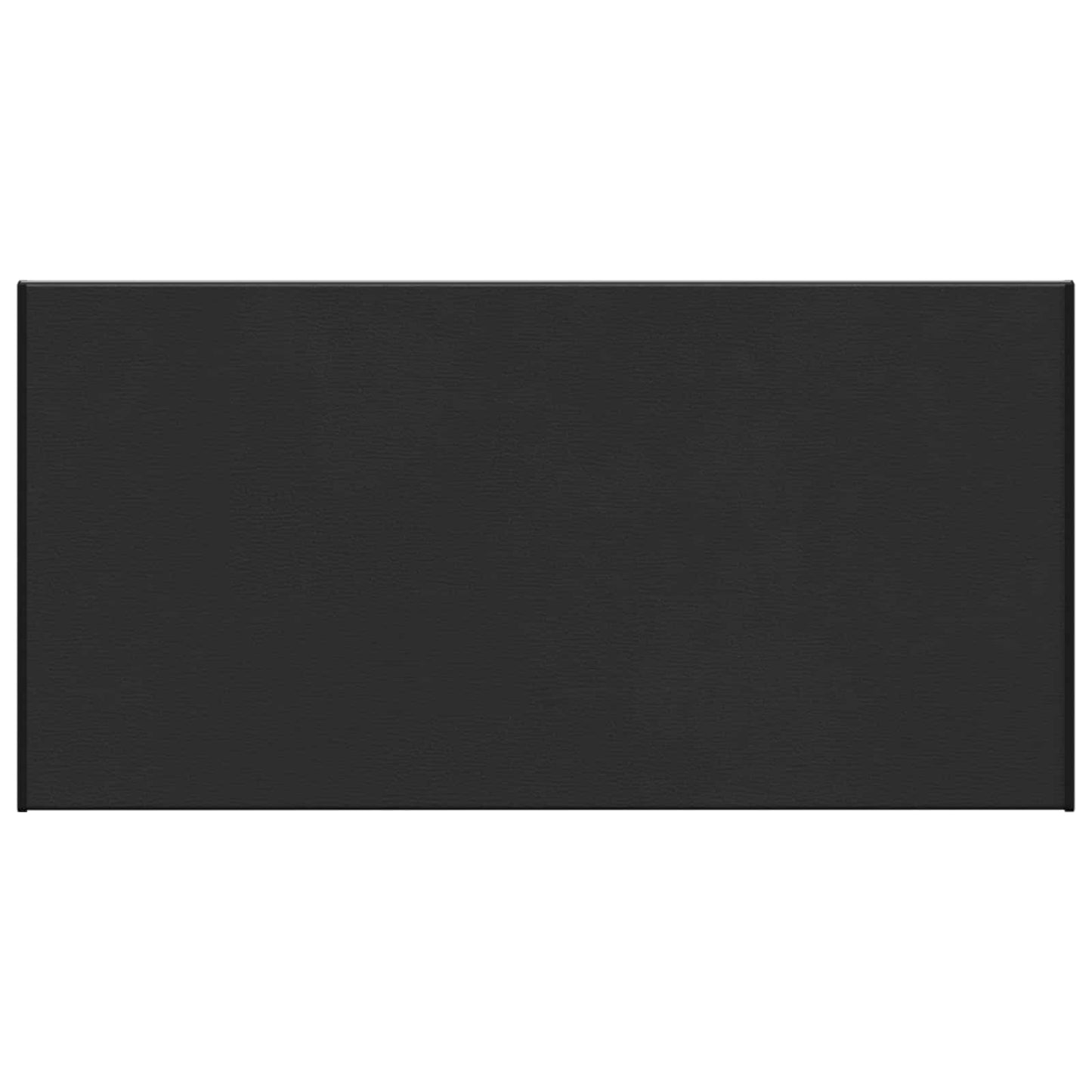 vidaXL Window Sill Black with wood grain 80 x 40 x 4.5 cm PVC