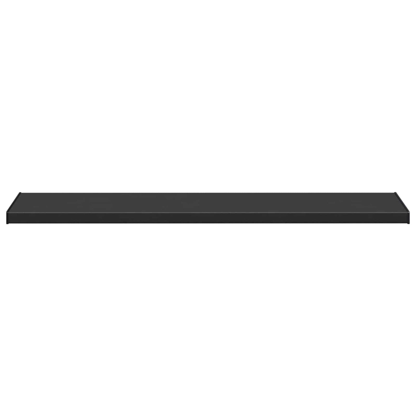 vidaXL Window Sill Black with wood grain 160 x 40 x 4.5 cm PVC