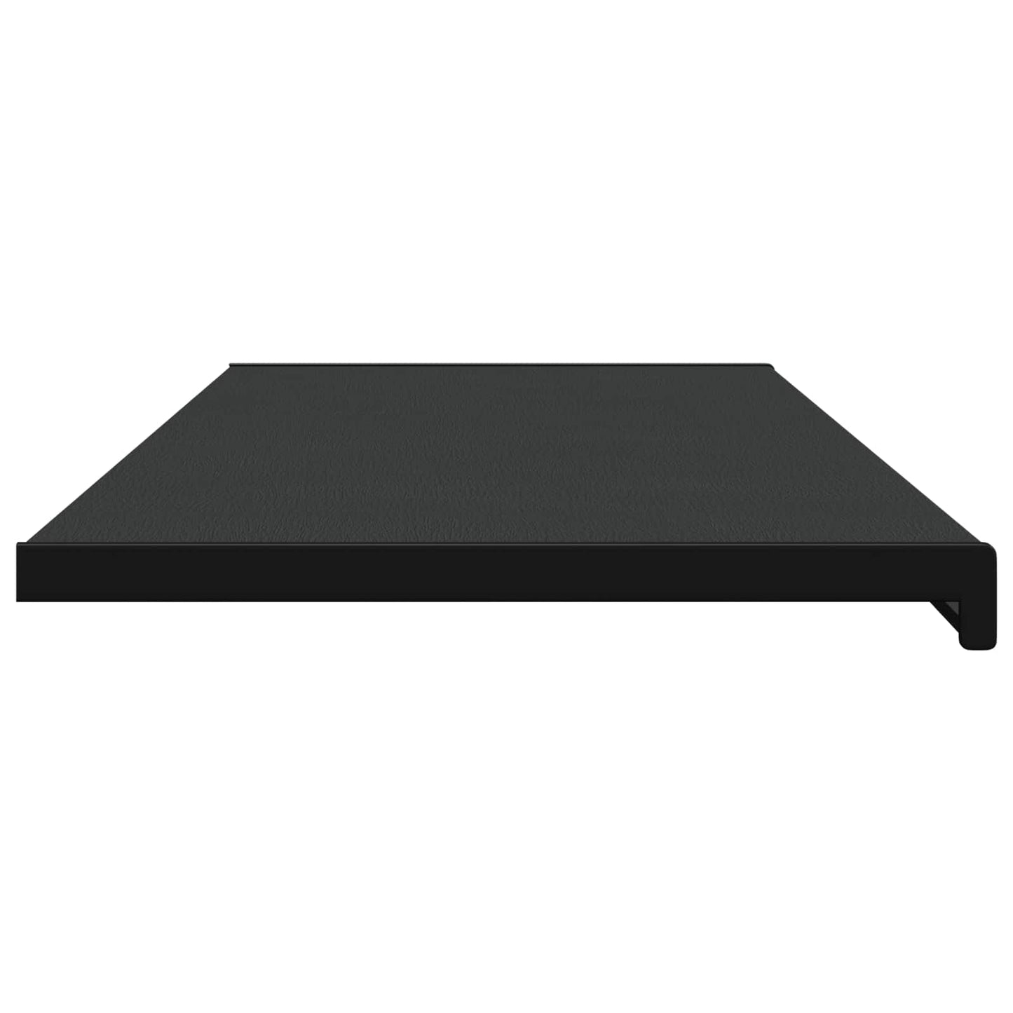 vidaXL Window Sill Black with wood grain 160 x 40 x 4.5 cm PVC