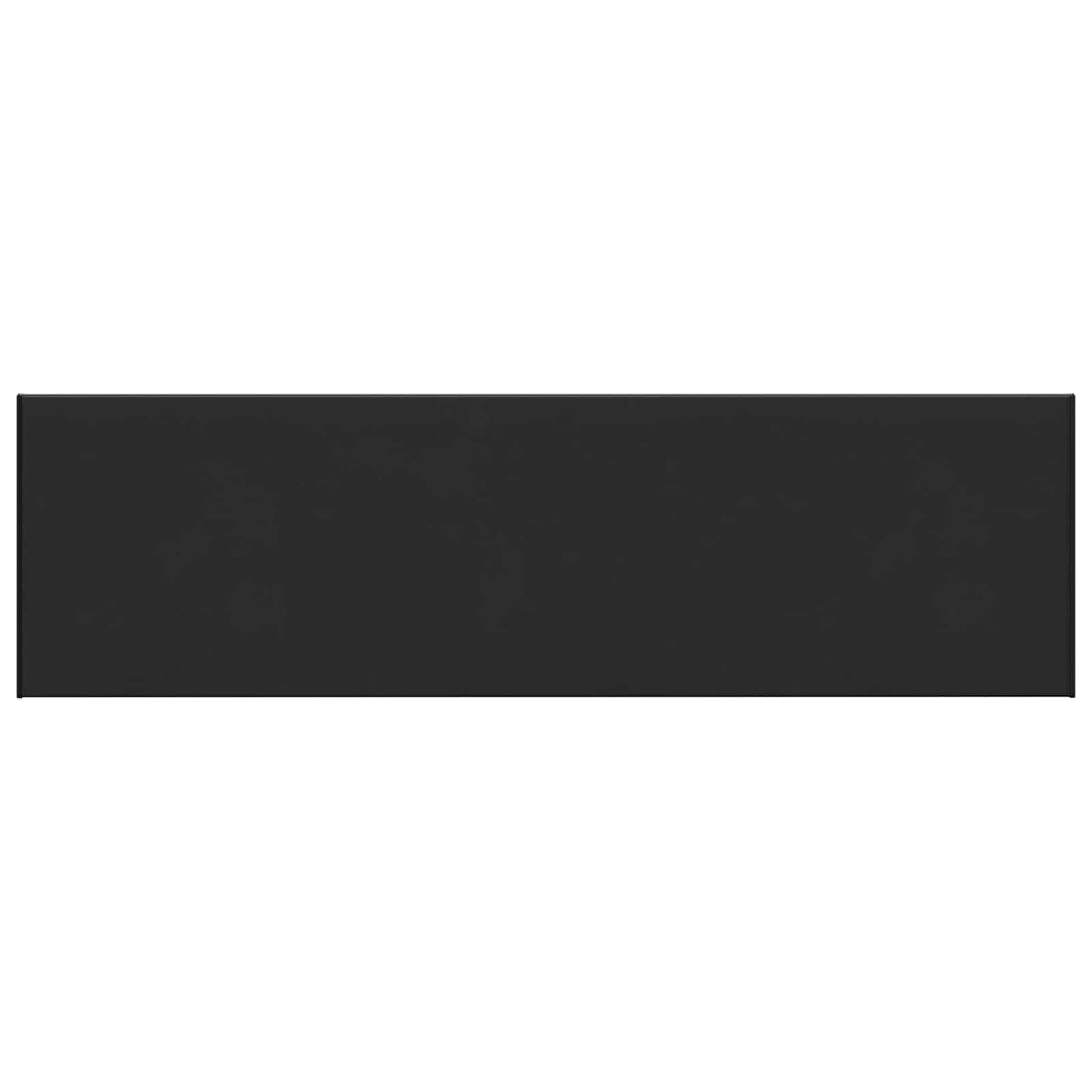 vidaXL Window Sill Black with wood grain 160 x 40 x 4.5 cm PVC