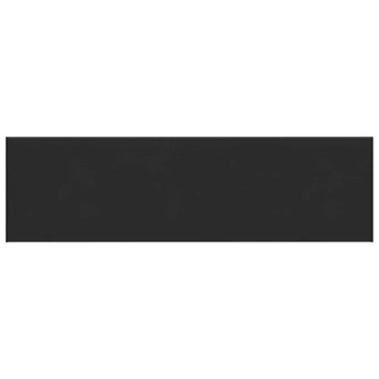 vidaXL Window Sill Black with wood grain 160 x 40 x 4.5 cm PVC