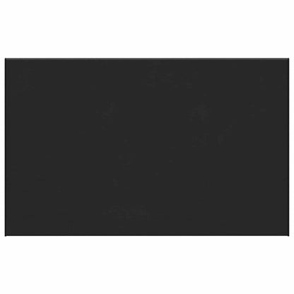 vidaXL Window Sill Black with wood grain 60 x 50 x 4.5 cm PVC