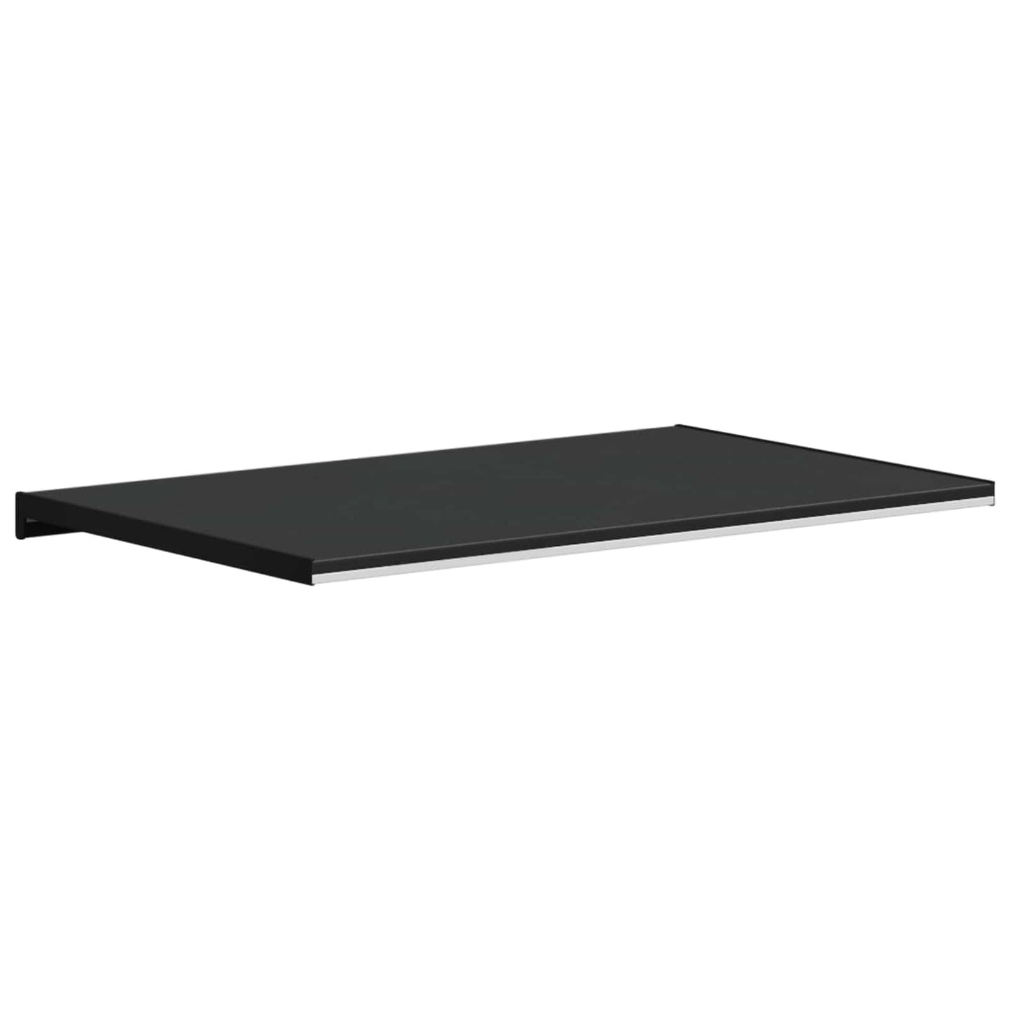 vidaXL Window Sill Black with wood grain 100 x 50 x 4.5 cm PVC