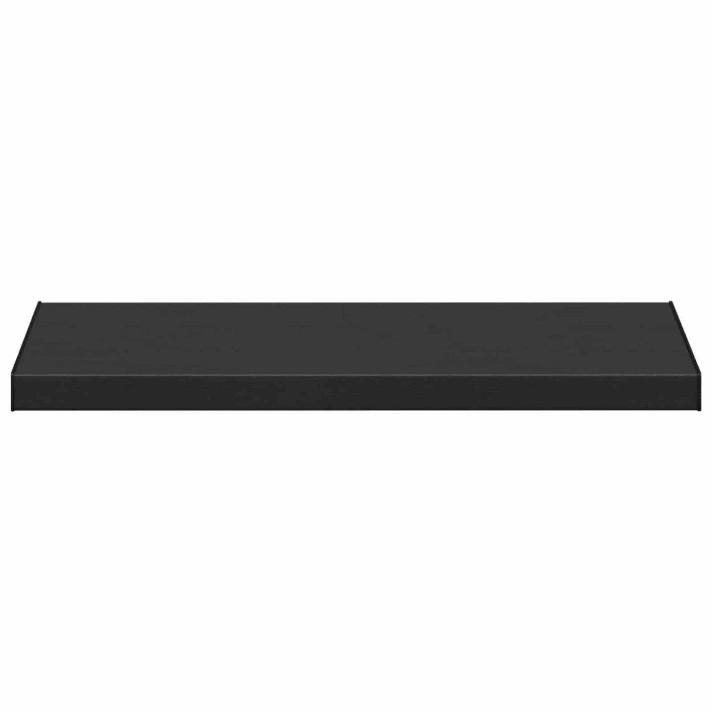 vidaXL Window Sill Black with wood grain 100 x 50 x 4.5 cm PVC