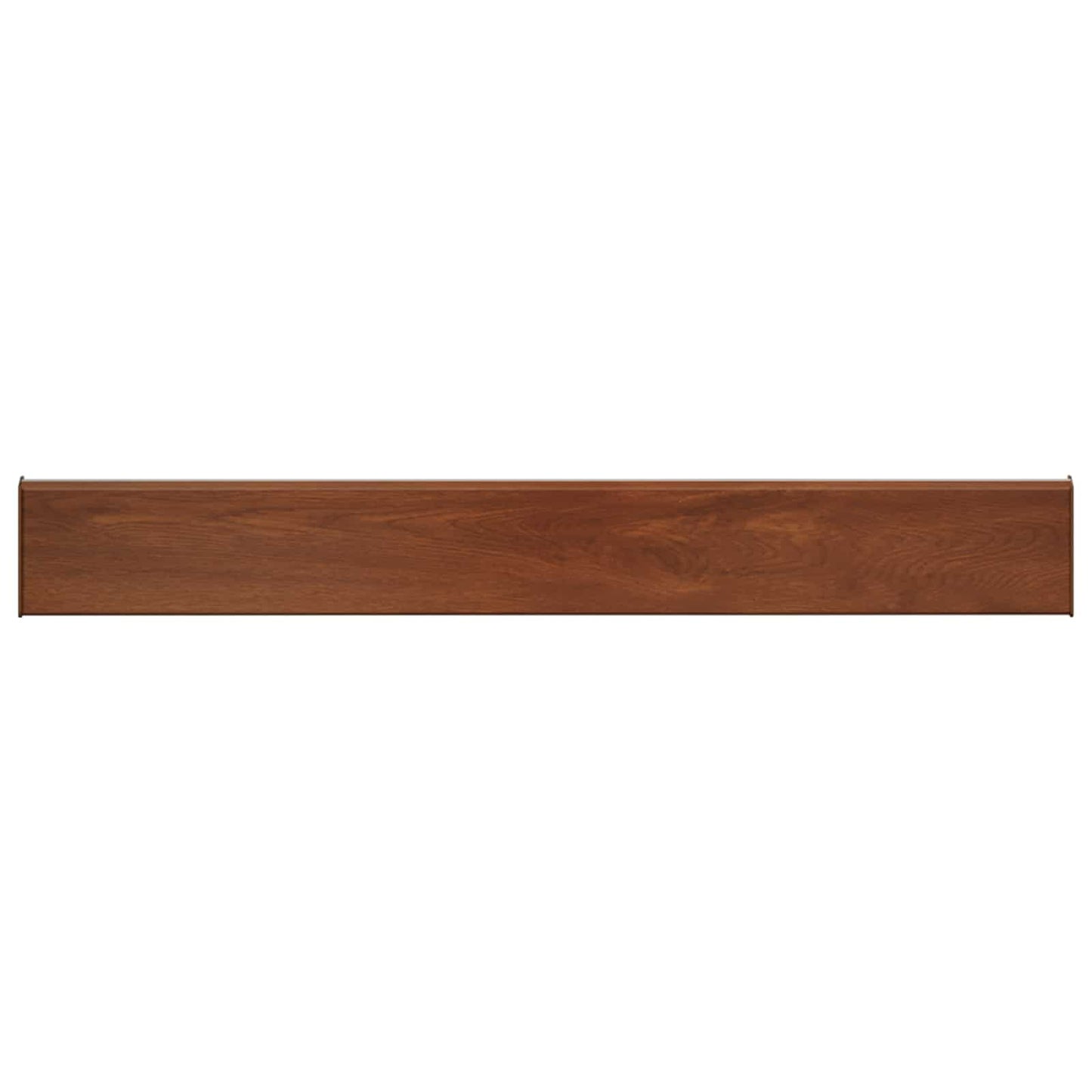 vidaXL Window Sill Brown wood 80 x 10 x 4.5 cm PVC