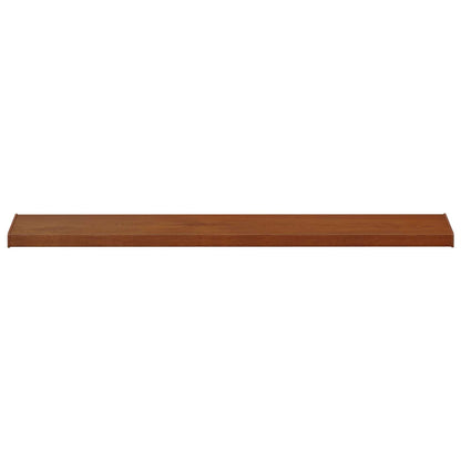 vidaXL Window Sill Brown wood 120 x 20 x 4.5 cm PVC