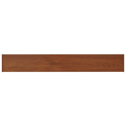 vidaXL Window Sill Brown wood 120 x 20 x 4.5 cm PVC