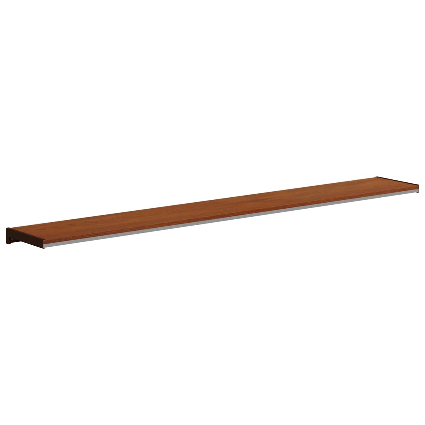vidaXL Window Sill Brown wood 120 x 25 x 4.5 cm PVC