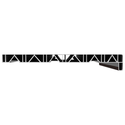 vidaXL Window Sill Brown wood 60 x 30 x 4.5 cm PVC