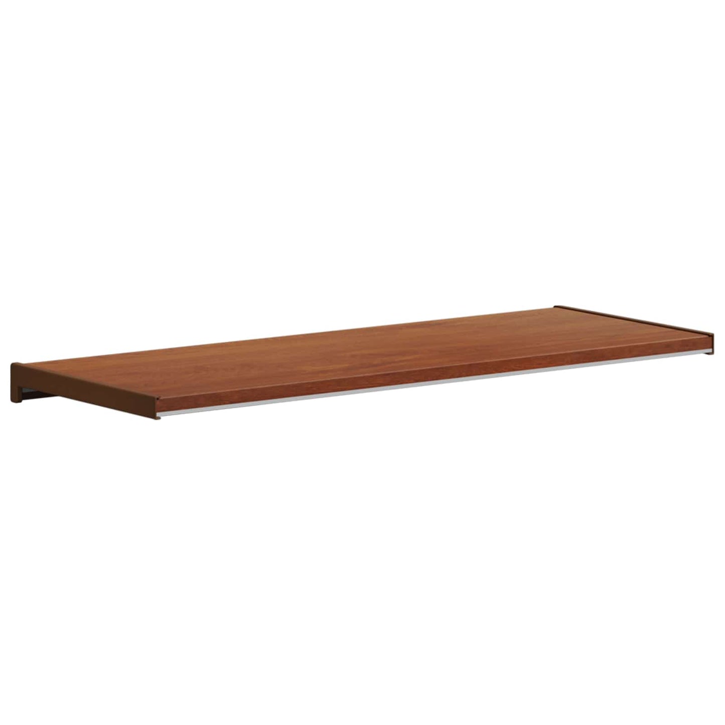 vidaXL Window Sill Brown wood 60 x 30 x 4.5 cm PVC