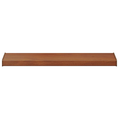 vidaXL Window Sill Brown wood 60 x 30 x 4.5 cm PVC