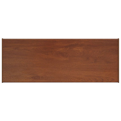 vidaXL Window Sill Brown wood 60 x 30 x 4.5 cm PVC