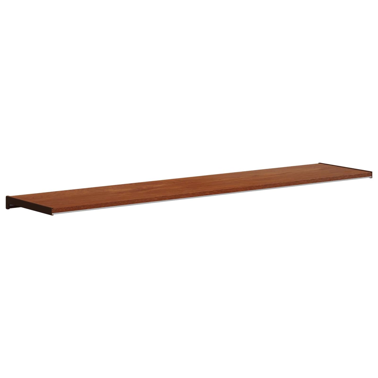 vidaXL Window Sill Brown wood 120 x 35 x 4.5 cm PVC