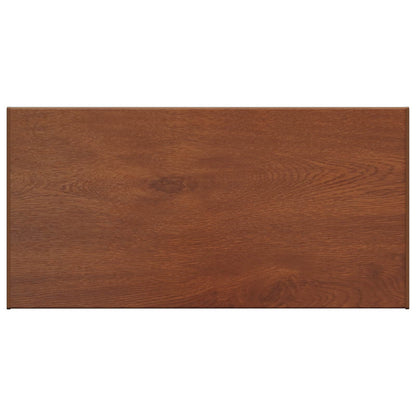 vidaXL Window Sill Brown wood 60 x 45 x 4.5 cm PVC