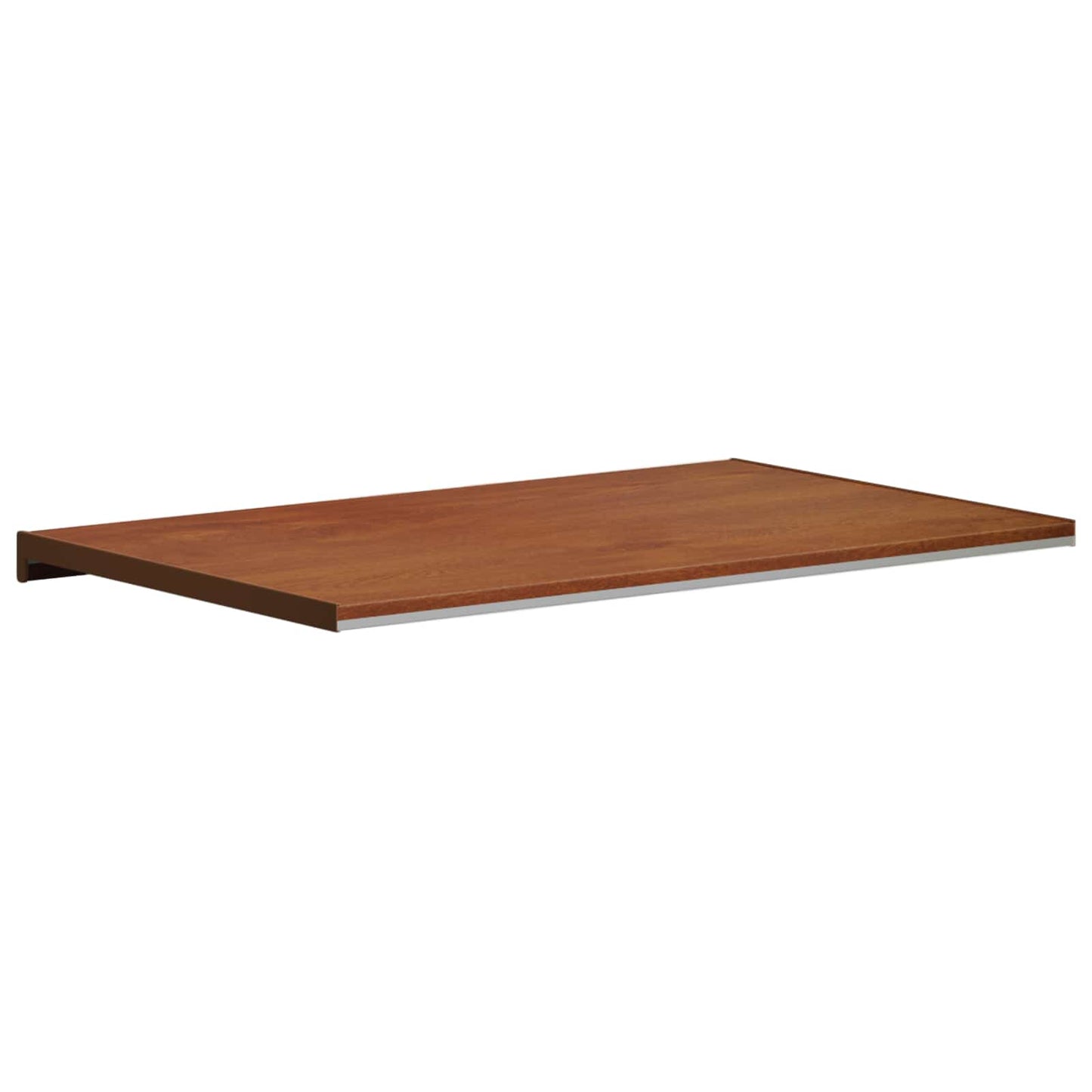vidaXL Window Sill Brown wood 80 x 50 x 4.5 cm PVC