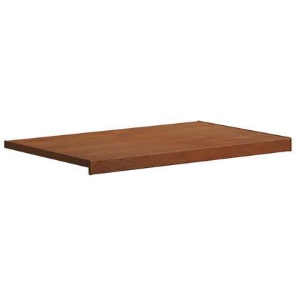 vidaXL Window Sill Brown wood 100 x 50 x 4.5 cm PVC