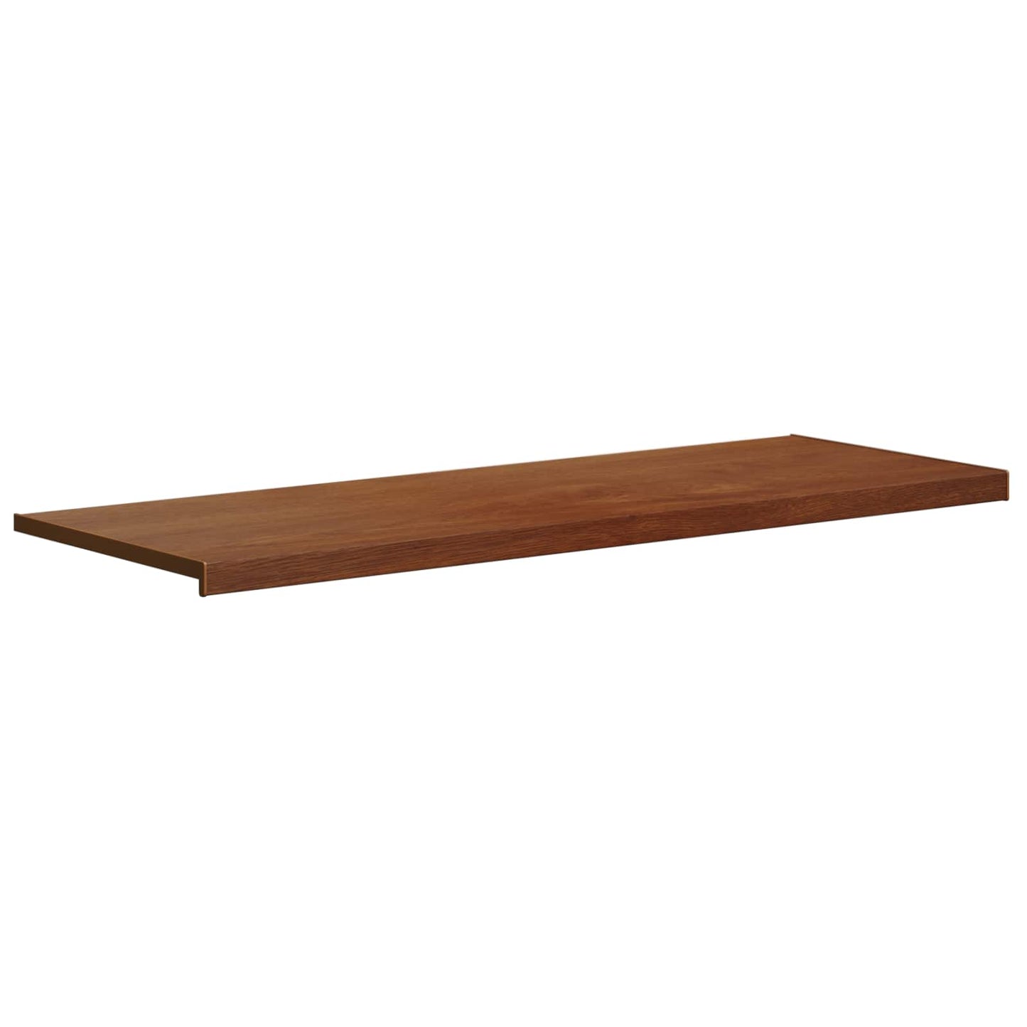vidaXL Window Sill Brown wood 160 x 50 x 4.5 cm PVC