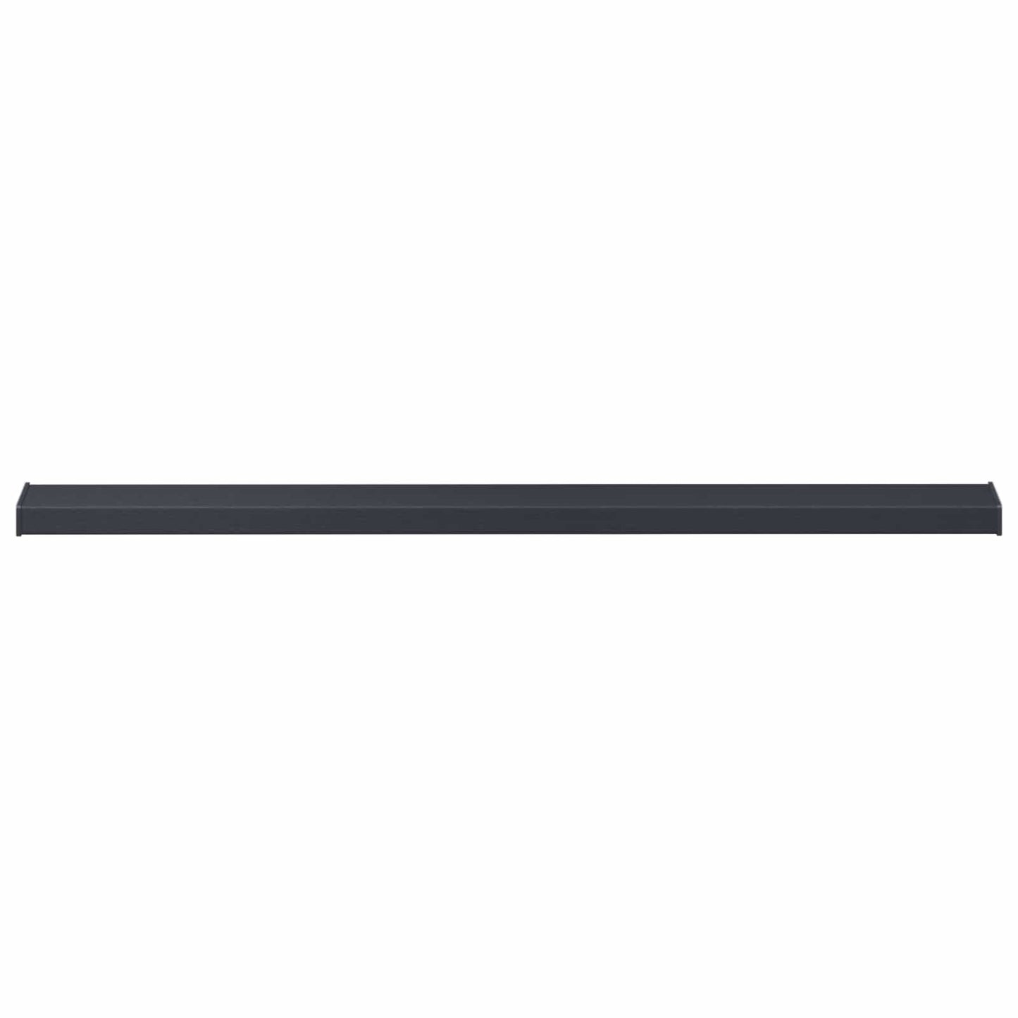 vidaXL Window Sill Anthracite with wood grain 160 x 10 x 4.5 cm PVC
