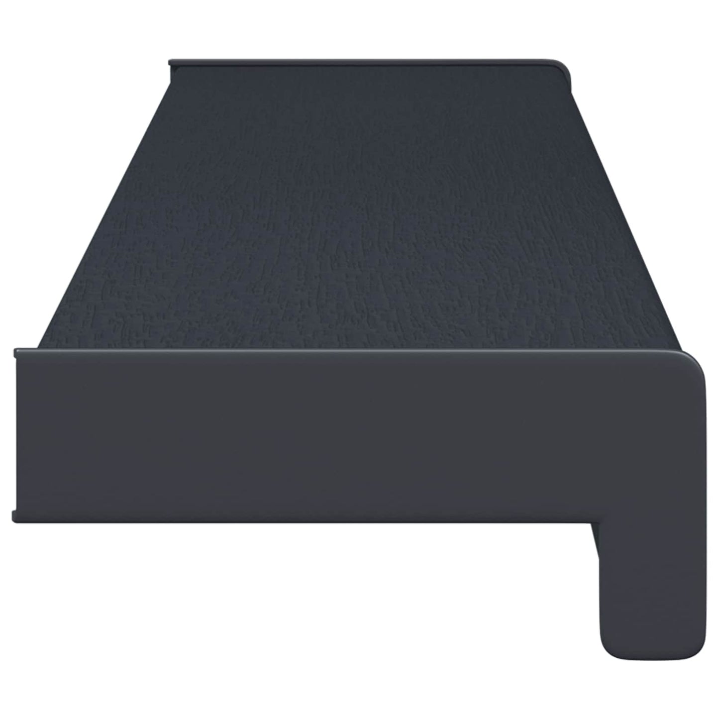 vidaXL Window Sill Anthracite with wood grain 100 x 15 x 4.5 cm PVC