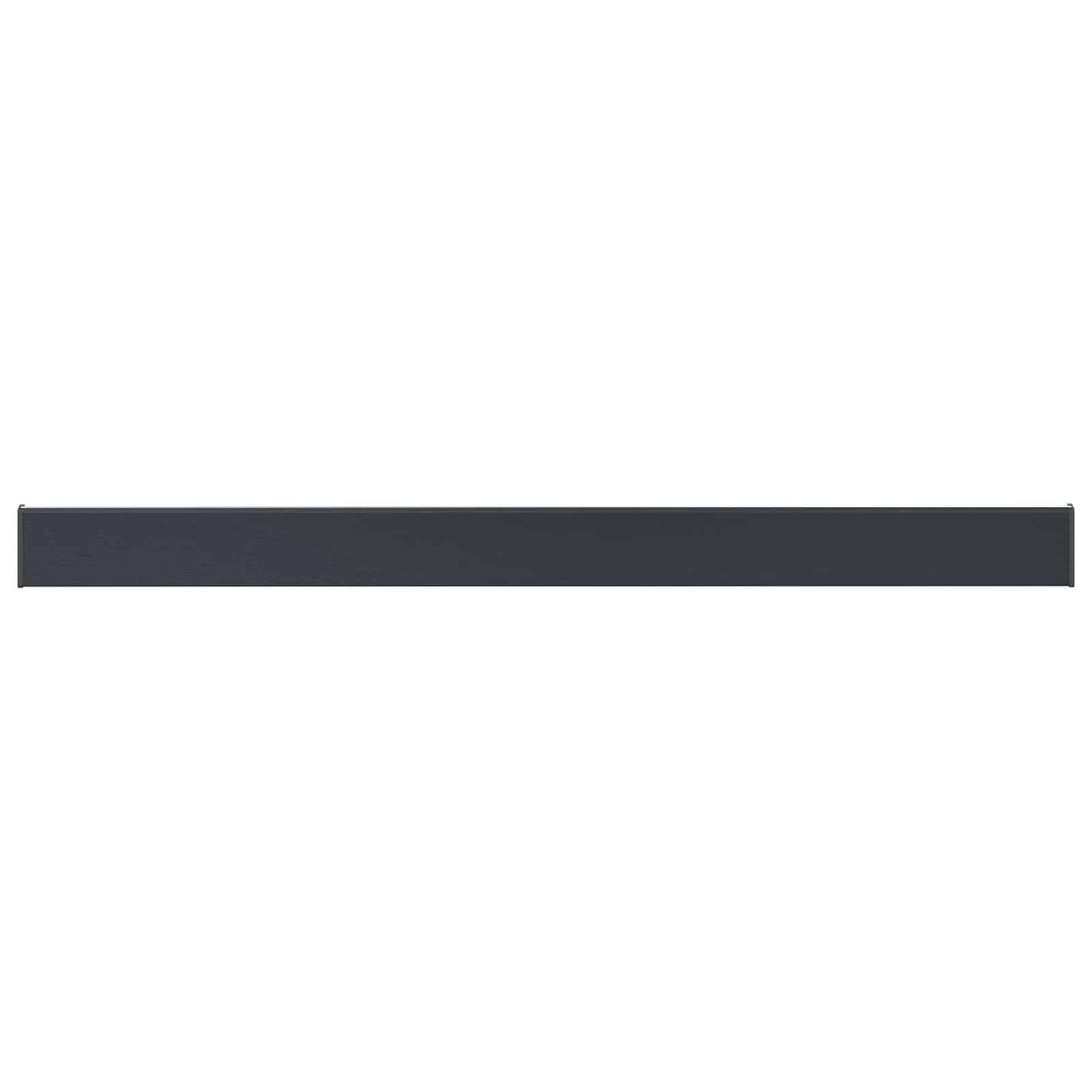 vidaXL Window Sill Anthracite with wood grain 120 x 15 x 4.5 cm PVC