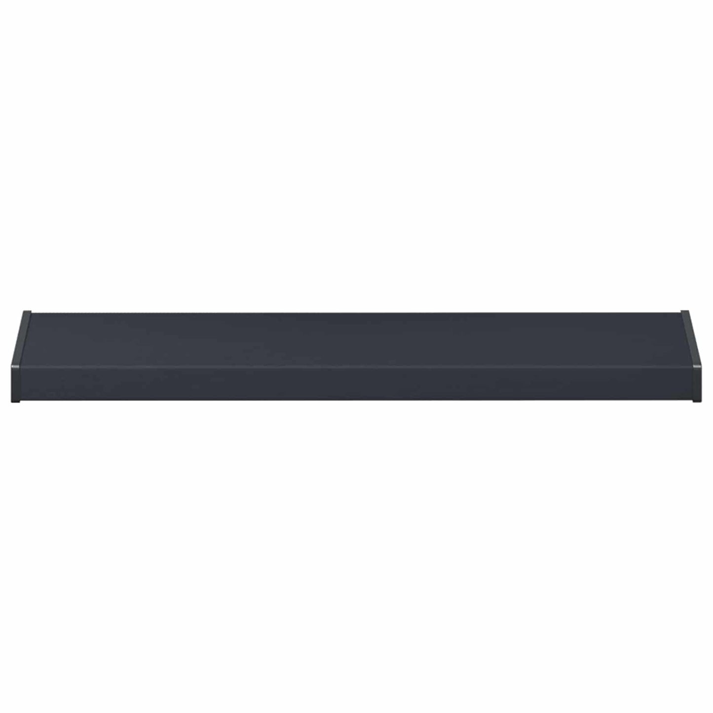 vidaXL Window Sill Anthracite with wood grain 60 x 20 x 4.5 cm PVC