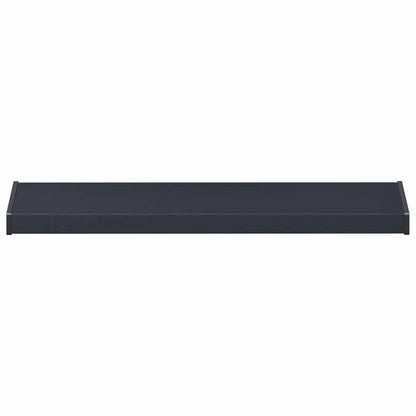 vidaXL Window Sill Anthracite with wood grain 60 x 20 x 4.5 cm PVC