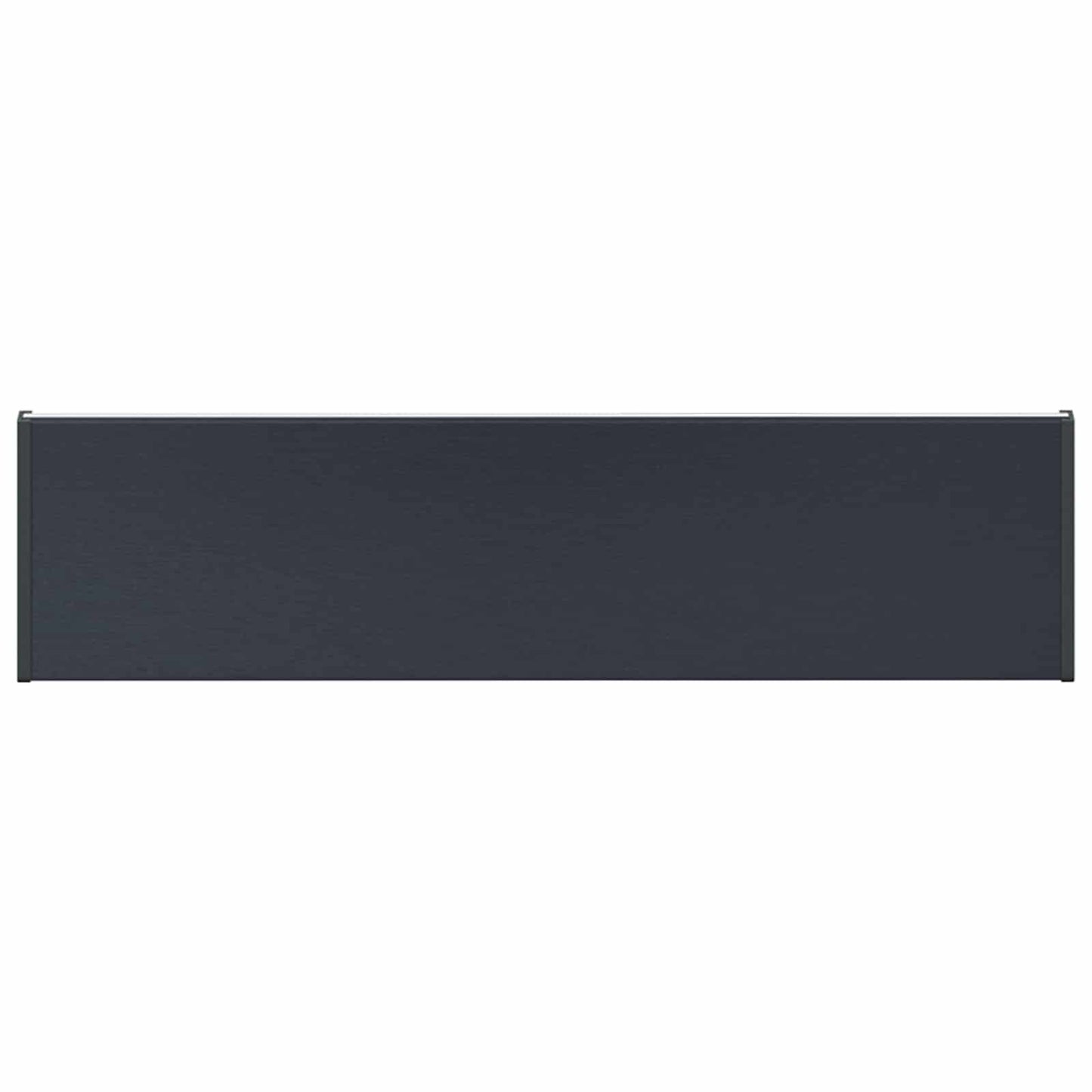 vidaXL Window Sill Anthracite with wood grain 60 x 20 x 4.5 cm PVC