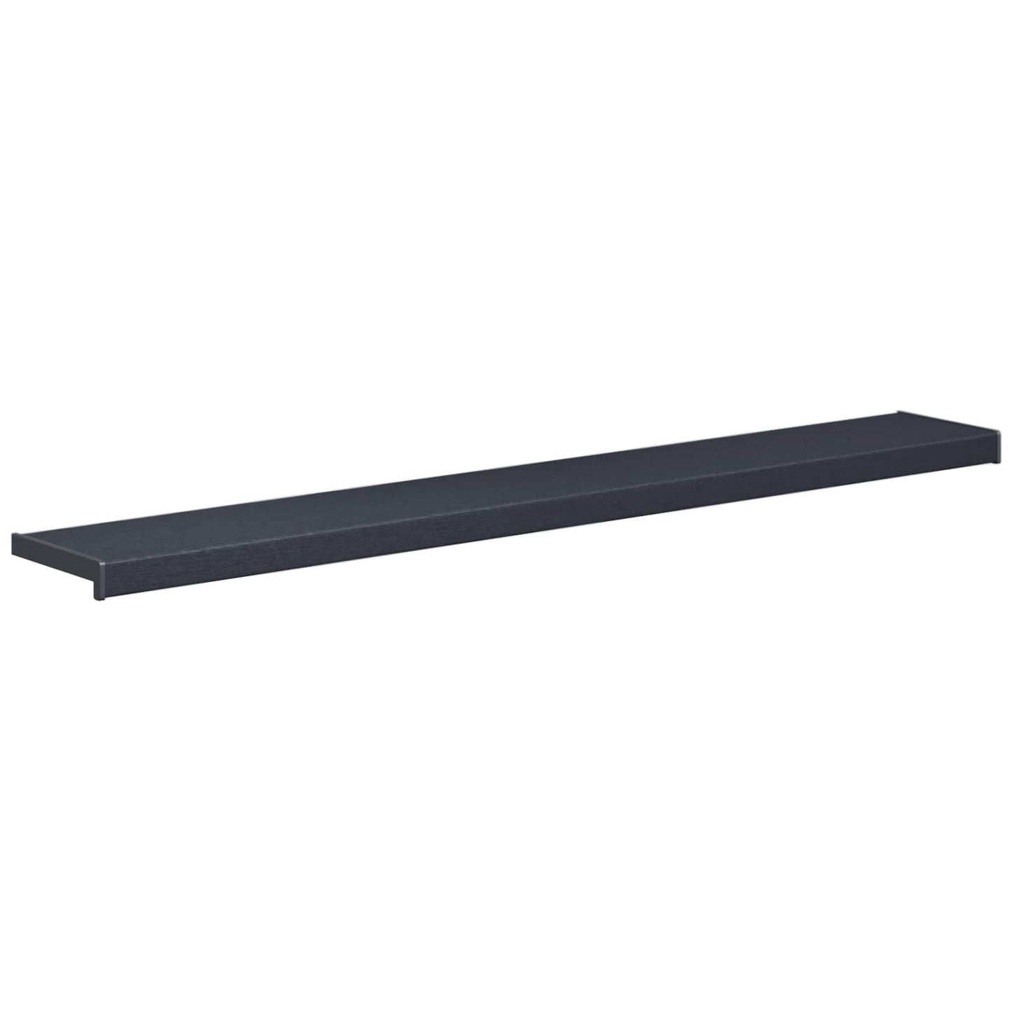 vidaXL Window Sill Anthracite with wood grain 160 x 20 x 4.5 cm PVC