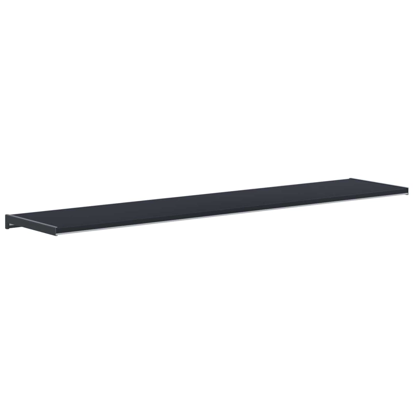vidaXL Window Sill Anthracite with wood grain 160 x 20 x 4.5 cm PVC