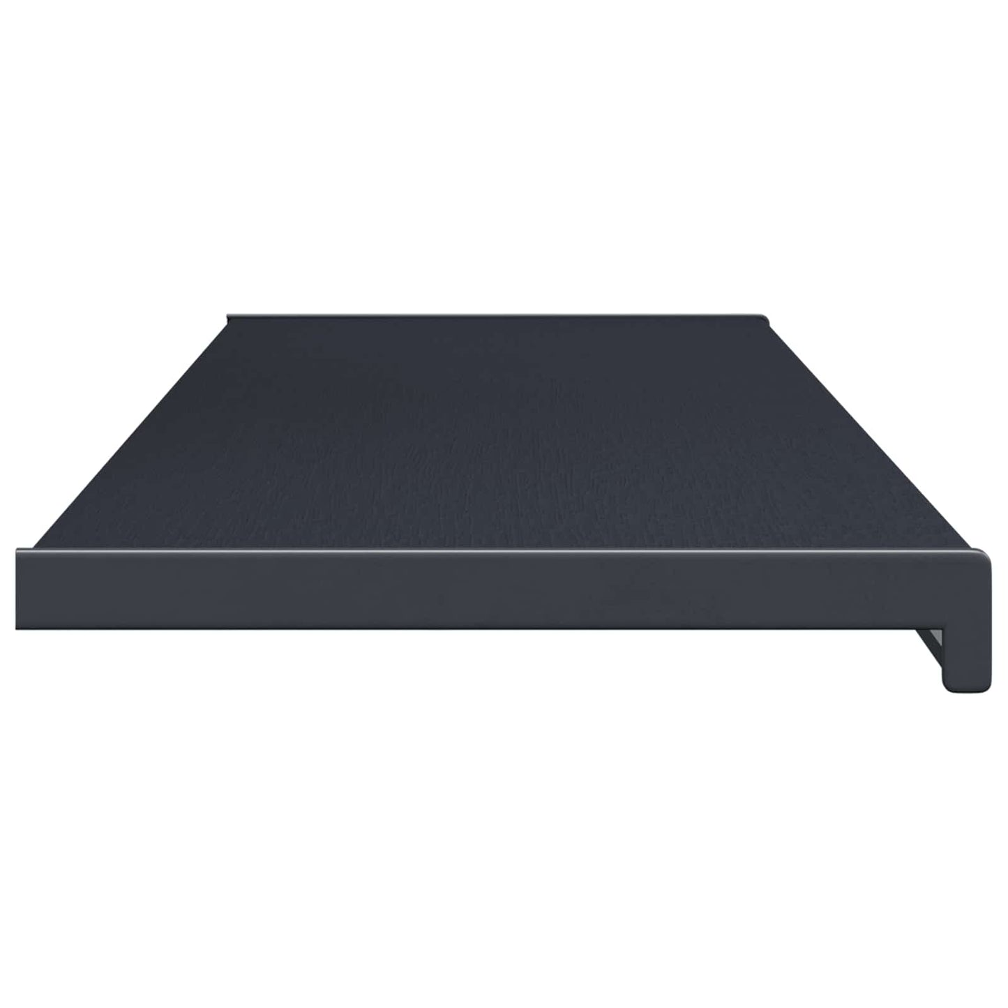 vidaXL Window Sill Anthracite with wood grain 160 x 25 x 4.5 cm PVC
