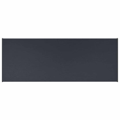 vidaXL Window Sill Anthracite with wood grain 60 x 30 x 4.5 cm PVC