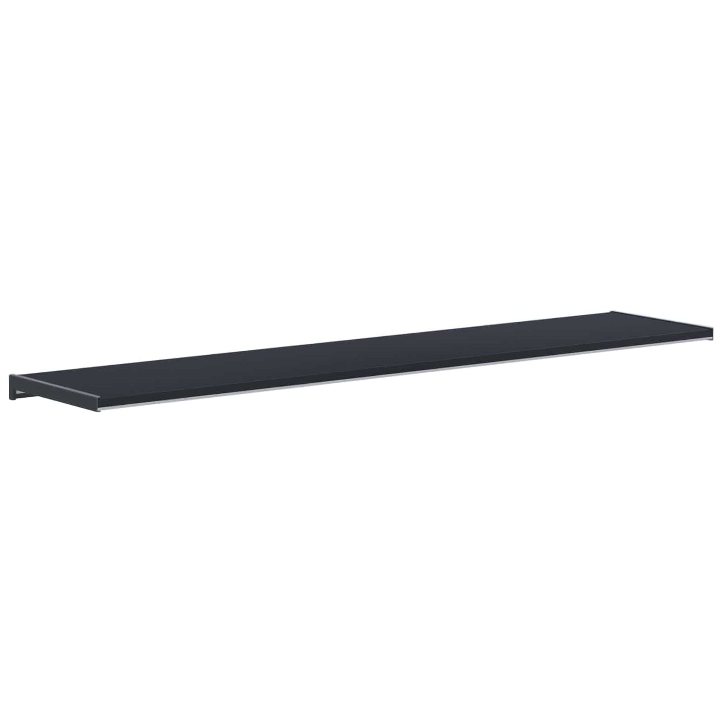 vidaXL Window Sill Anthracite with wood grain 140 x 30 x 4.5 cm PVC