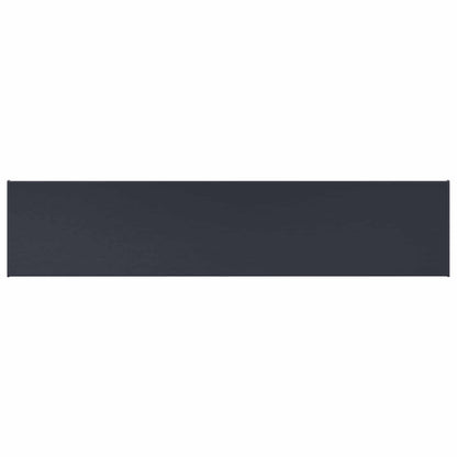 vidaXL Window Sill Anthracite with wood grain 140 x 30 x 4.5 cm PVC
