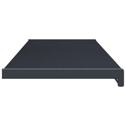 vidaXL Window Sill Anthracite with wood grain 120 x 35 x 4.5 cm PVC