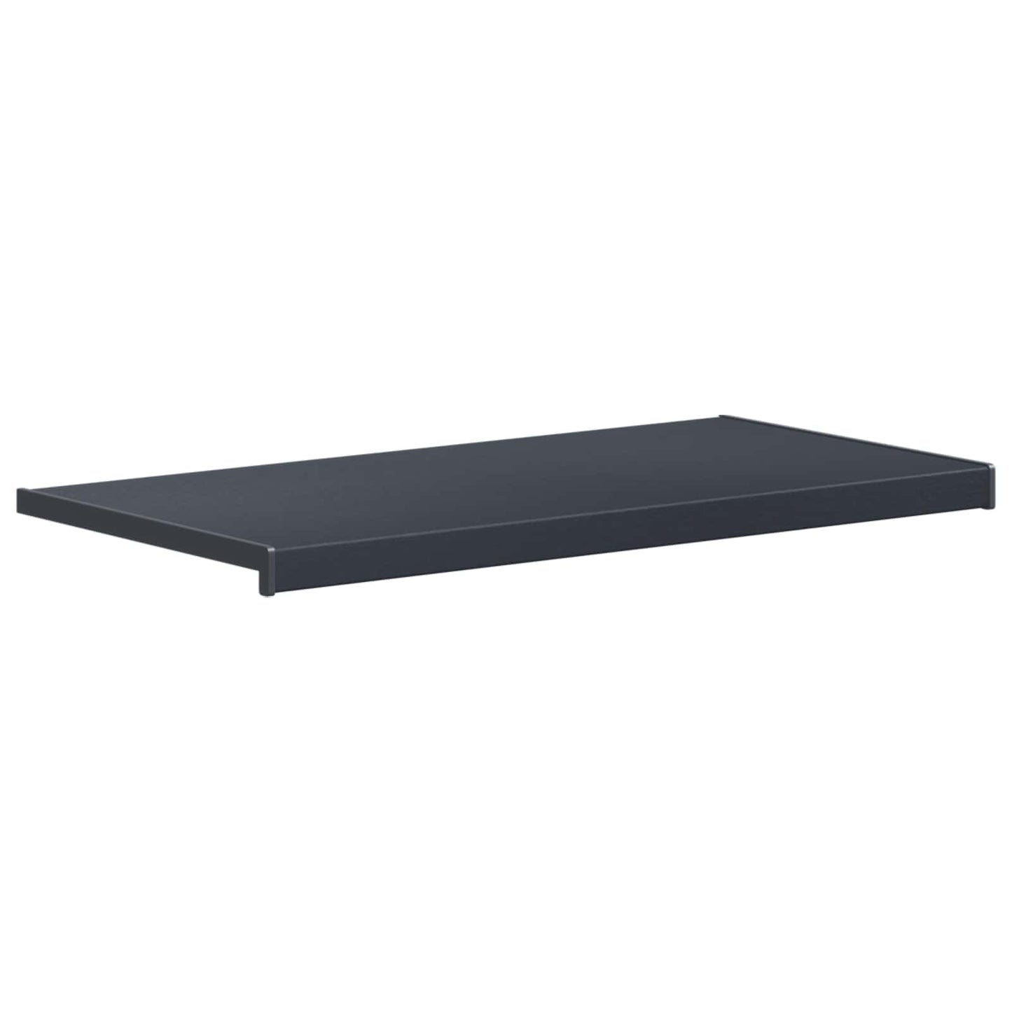 vidaXL Window Sill Anthracite with wood grain 80 x 40 x 4.5 cm PVC