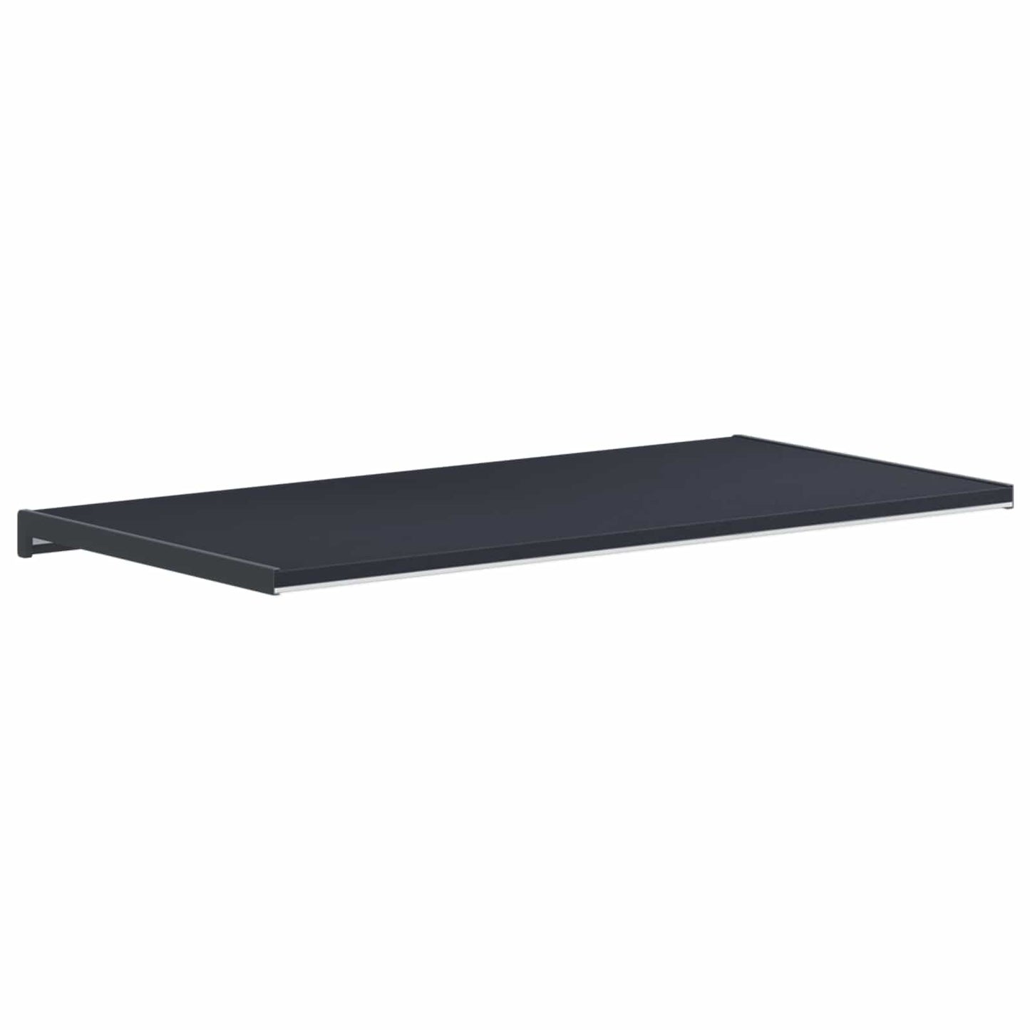 vidaXL Window Sill Anthracite with wood grain 80 x 40 x 4.5 cm PVC