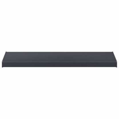 vidaXL Window Sill Anthracite with wood grain 80 x 40 x 4.5 cm PVC