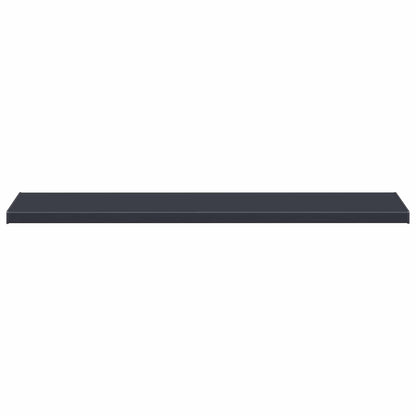 vidaXL Window Sill Anthracite with wood grain 140 x 45 x 4.5 cm PVC