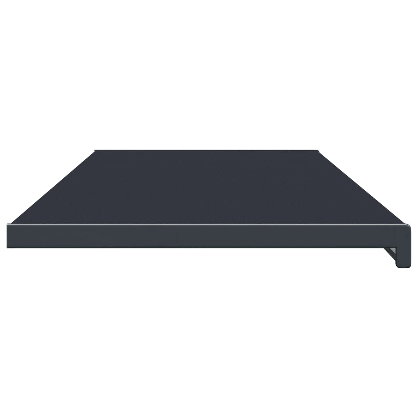 vidaXL Window Sill Anthracite with wood grain 140 x 45 x 4.5 cm PVC