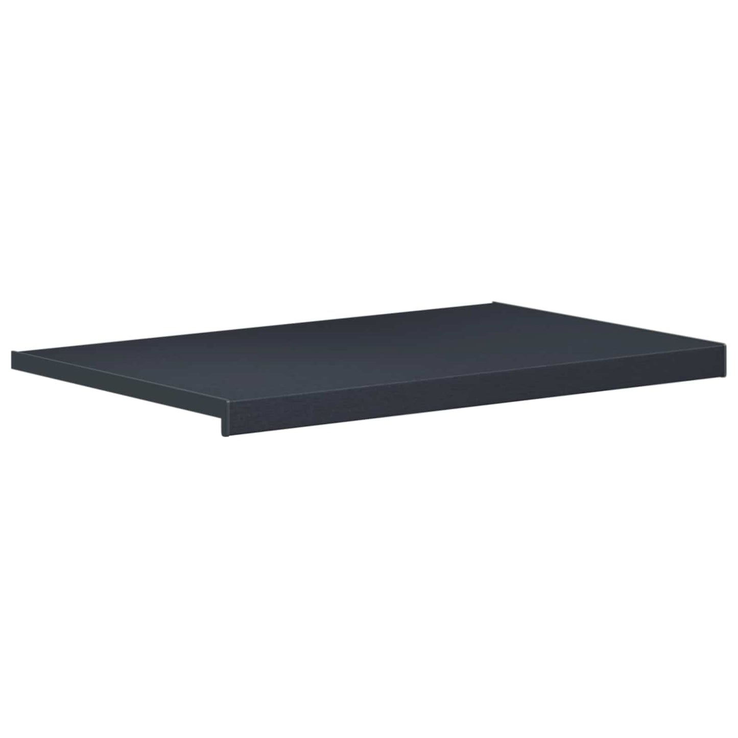 vidaXL Window Sill Anthracite with wood grain 80 x 50 x 4.5 cm PVC
