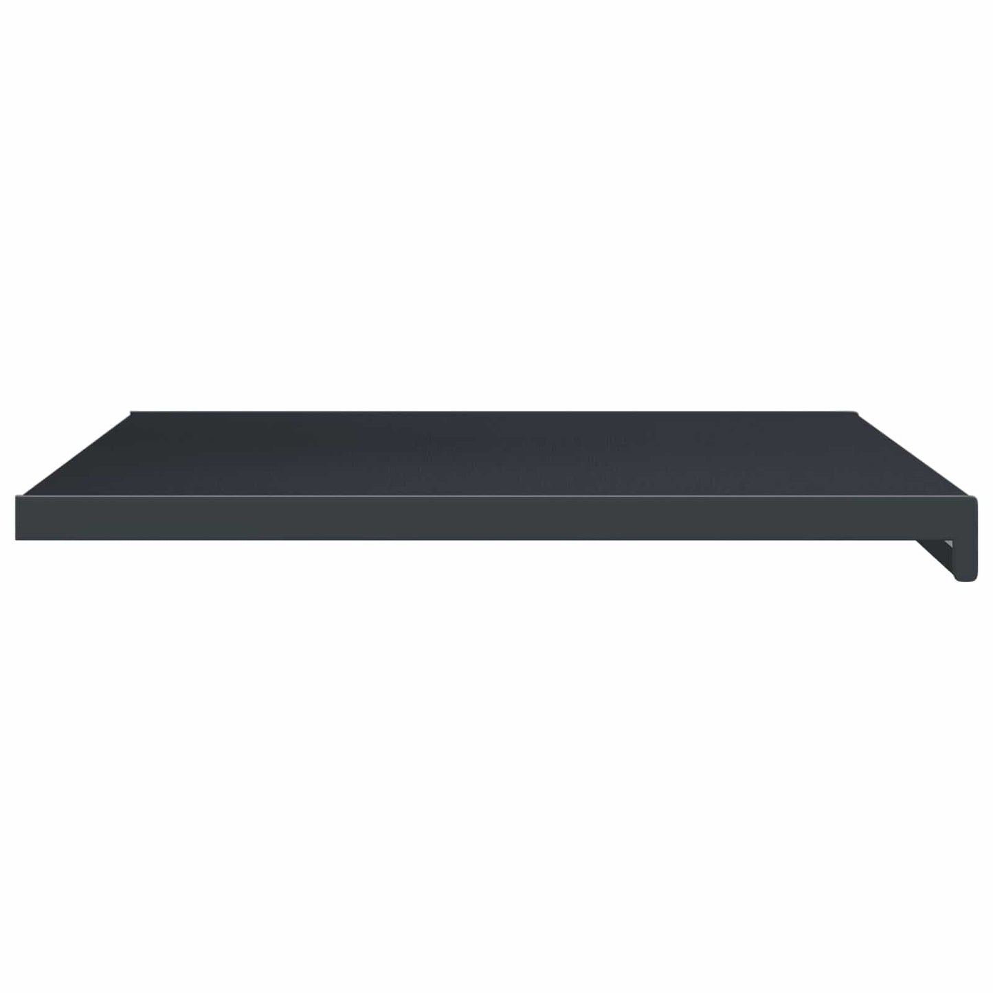 vidaXL Window Sill Anthracite with wood grain 80 x 50 x 4.5 cm PVC