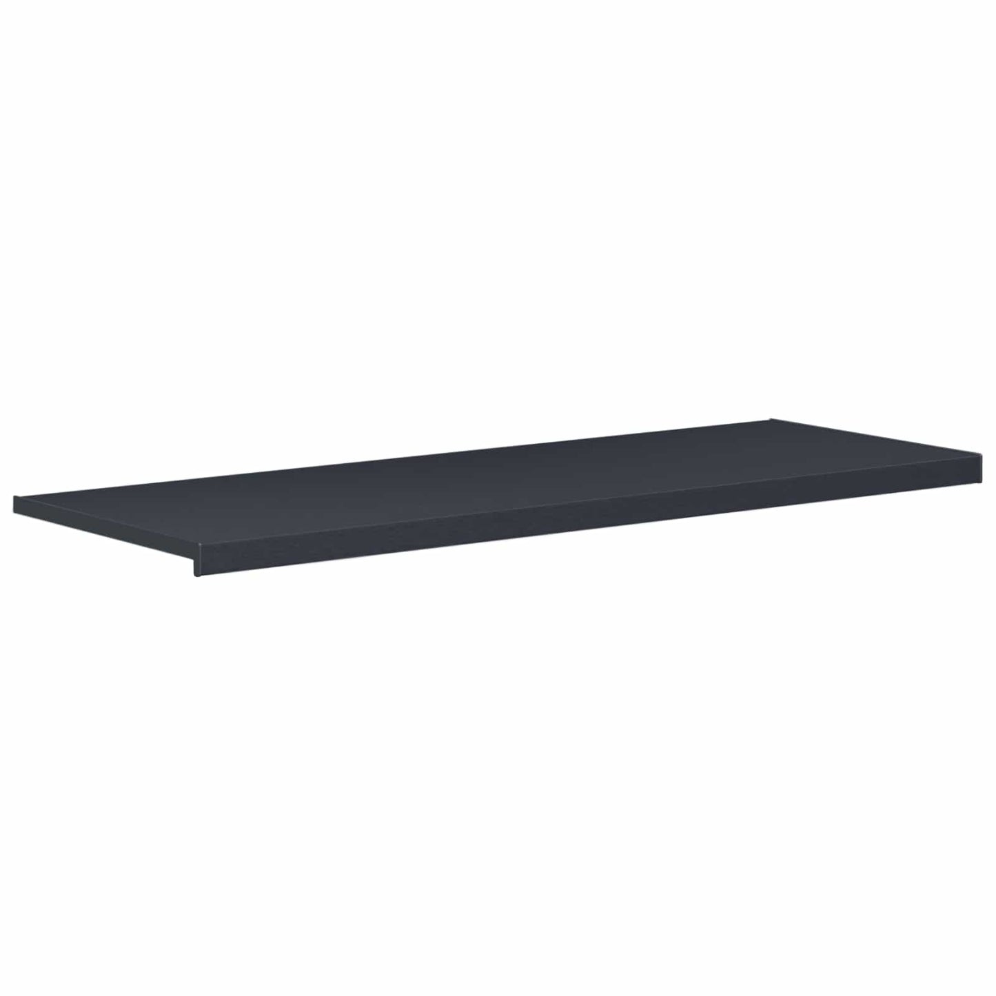 vidaXL Window Sill Anthracite with wood grain 120 x 50 x 4.5 cm PVC