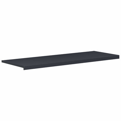 vidaXL Window Sill Anthracite with wood grain 160 x 50 x 4.5 cm PVC