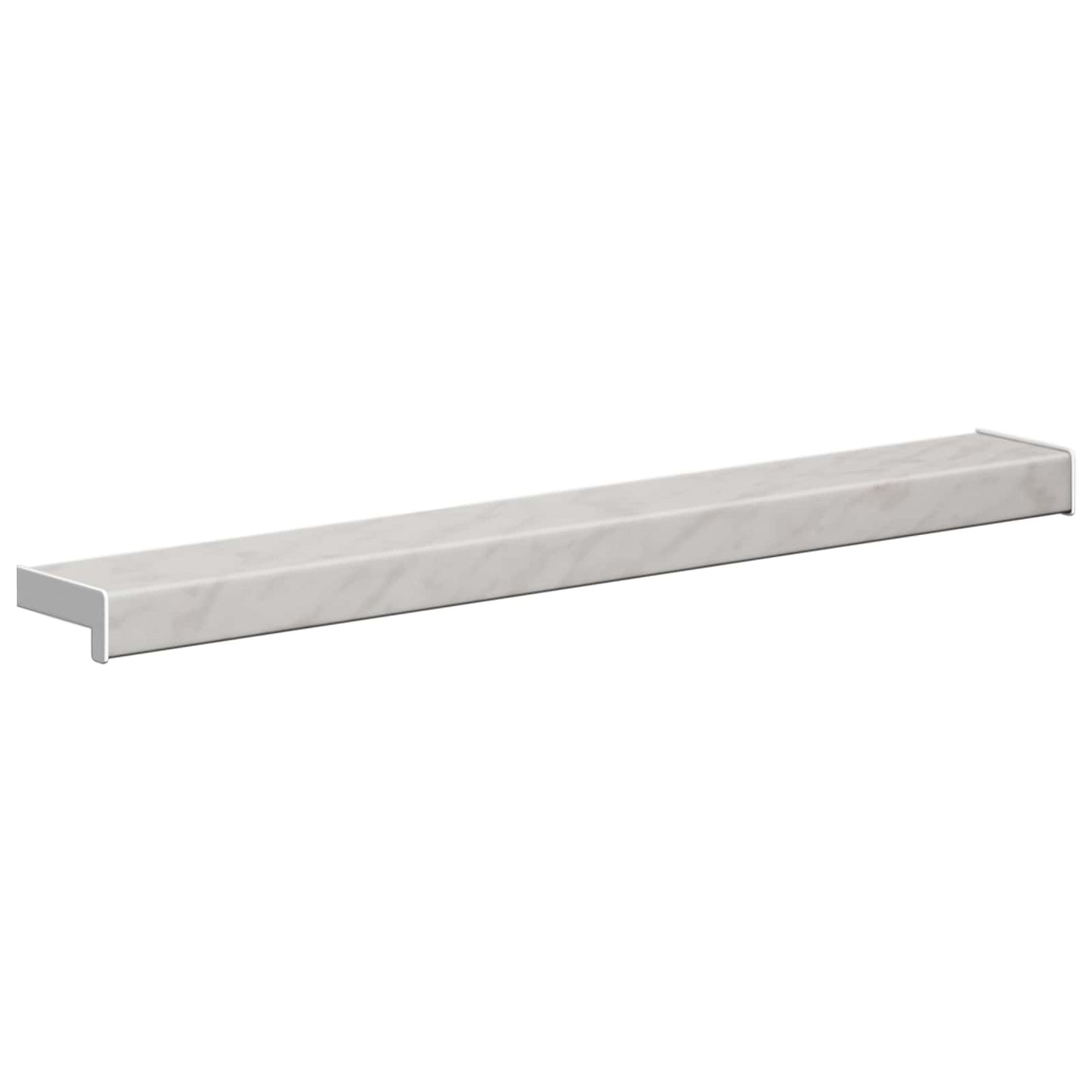 vidaXL Window Sill Marble texture 80 x 10 x 4.5 cm PVC