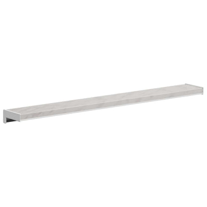 vidaXL Window Sill Marble texture 80 x 10 x 4.5 cm PVC