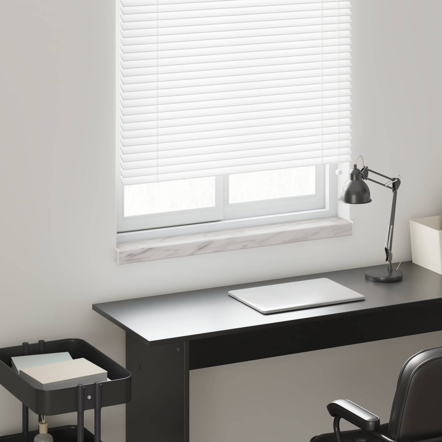 vidaXL Window Sill Marble texture 100 x 15 x 4.5 cm PVC